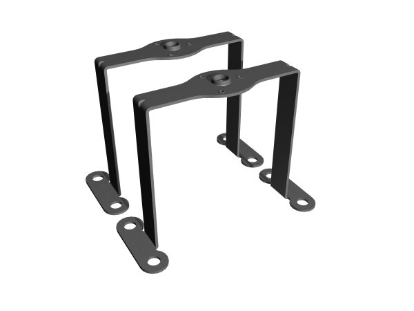 Kit de support de rotor universel pour jante double de 335 mm - avec reducteur de moyeu