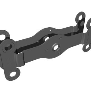 Kit Support Rotor 335 Mm - Plat - Lamine Gris Fonce (Jante Fer Et Aluminium)