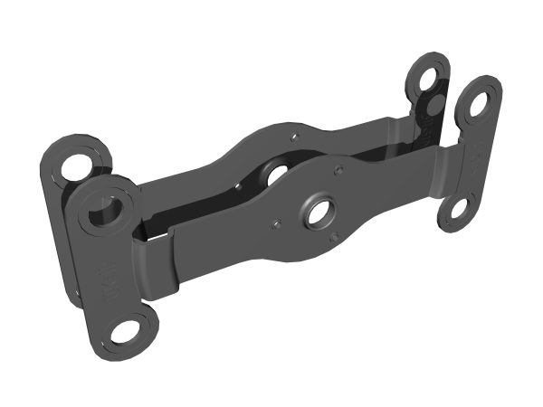 Kit Support Rotor 335 Mm - Plat - Lamine Gris Fonce (Jante Fer Et Aluminium)