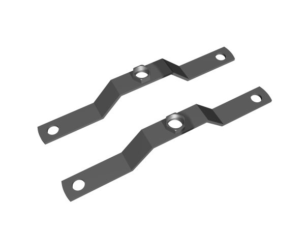 Kit de support de rotor d'essieu avant ou auxiliaire (support de 335 x 41 mm)