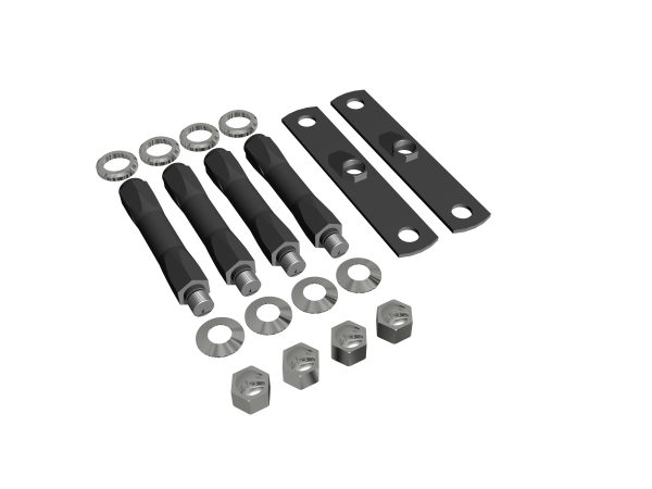 Kit de support de rotor e double essieu avec jantes en fer de 17,5" (goujons 22 x 1,50)