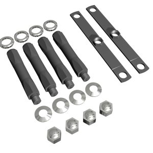 Kit support rotor essieu acier semi jumelle universel Gigan 19,5 (Goujon 22 X 1.50)