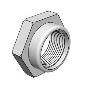 ECROU 3/8 POUR BLOCAGE COUDE SUR ROTOR CHROME
