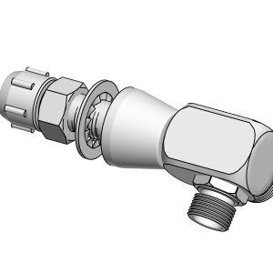 Accouplement e double sortie carrosserie 74 mm
