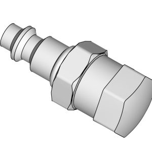 Bouchon male sur valve d'accouplement