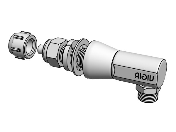 ACCOUPLEMENT CARROSSERIE 74mm PASSE CLOISON