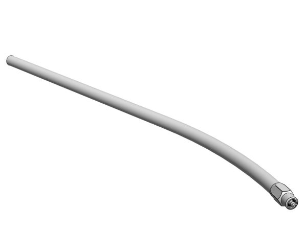 TUYAU DU ROTOR A LA VALVE ANTI RETOUR 50cm (obus)