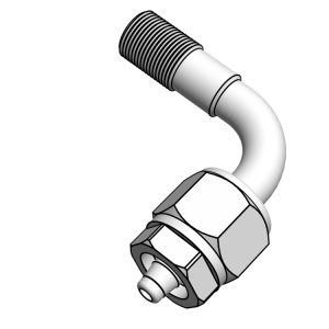 COUDE ENTRE JANTE ET VALVE ANTI RETOUR