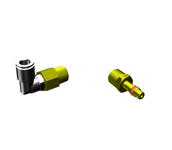 Longueur 36 mm - Kit de couplage Npt 1/4" X 18