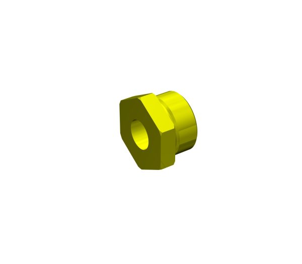 Raccord de systeme interne 22 x 1,50 mm mele - Npt 1/4" x 18 femelle