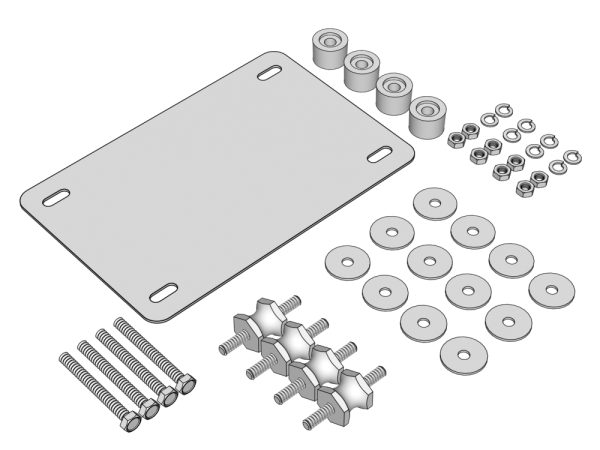 KIT SUPPORT SILENBLOC BOITIER VIGIA NM343