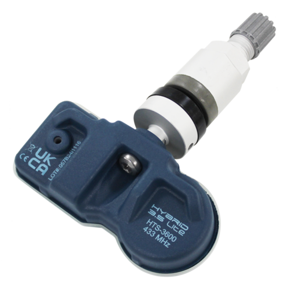 Capteur TPMS Programmable par outil de diagnostic - Finition Valve Alu gris